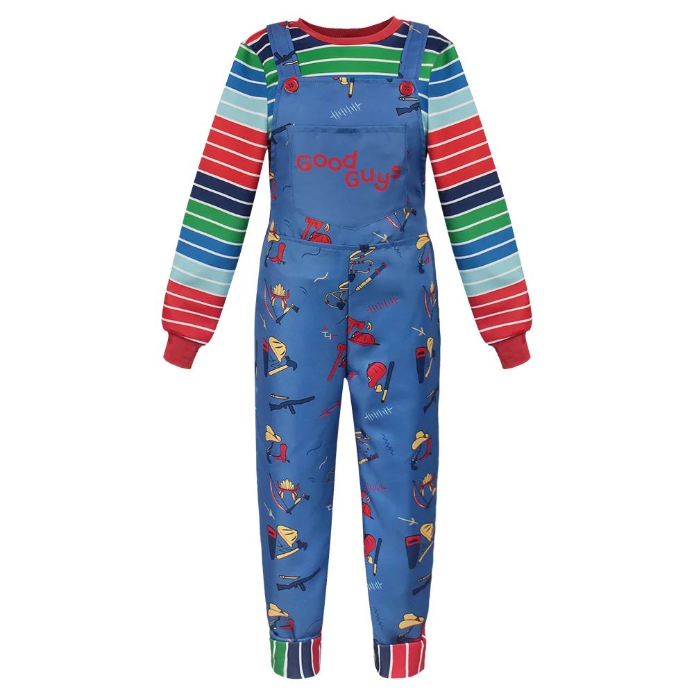 Party Games For Adults And Kids - Costume de Cosplay Chucky, chemise et