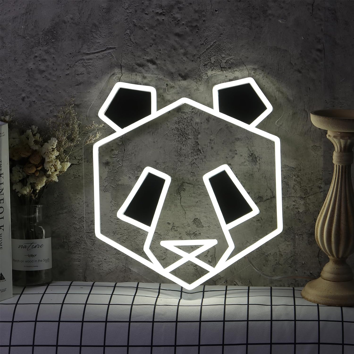 Panda enseigne au néon USB Dim - Zoo Party Games avis et prix