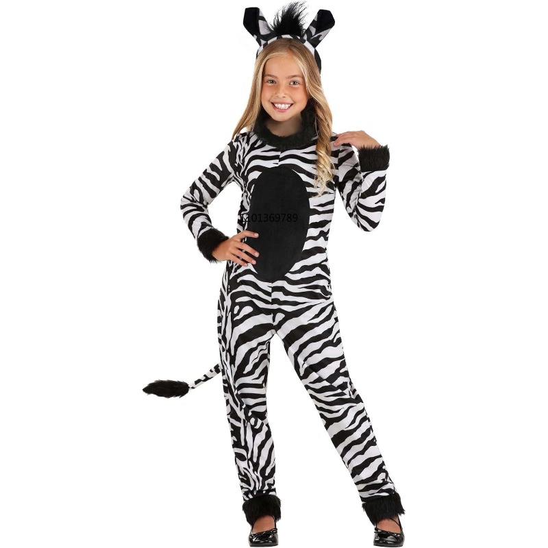 Costume de zèbre pour filles a - Zoo Party Games avis et prix